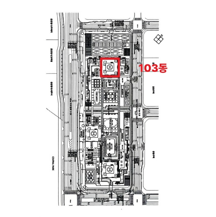 건 물 개 황 도 (건물배치도)