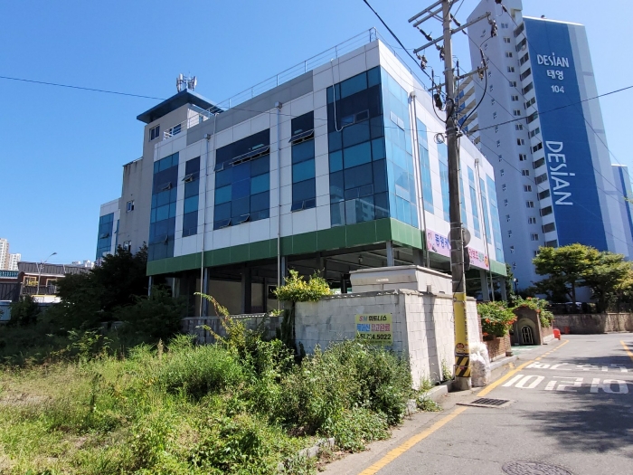 본건 전경(남서에서 북동으로)