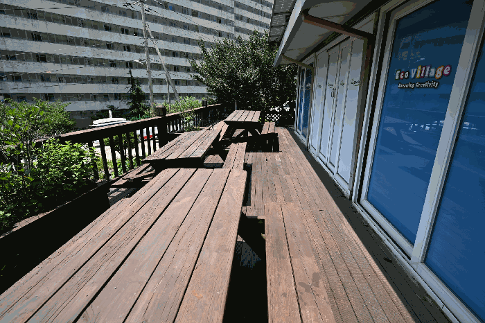 건물 및 제시외 건물에 포함 평가한 데크