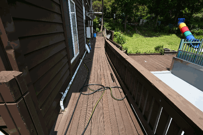 건물 및 제시외 건물에 포함 평가한 데크