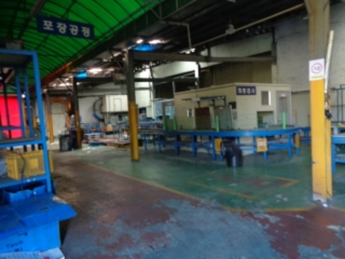 목록5번 공장 내부 기계기구 전경