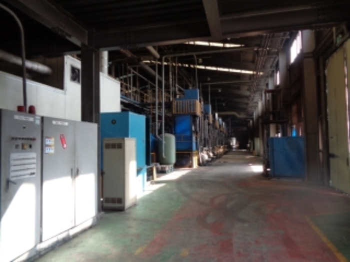 목록8번 공장 내부 기계기구 전경