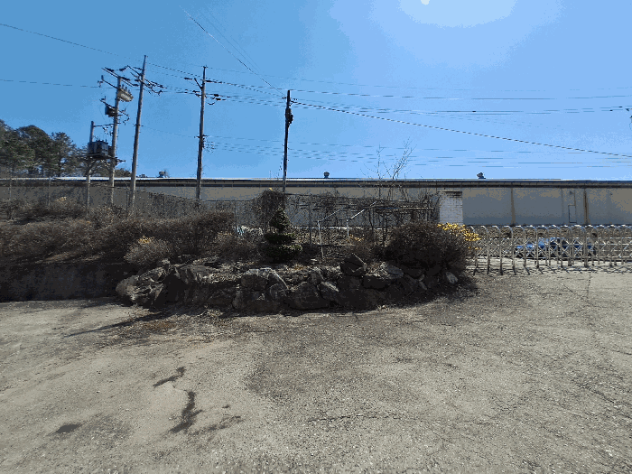 화단(토지에 포함평가)