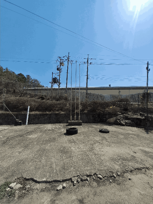 국기게양대(토지에포함평가)