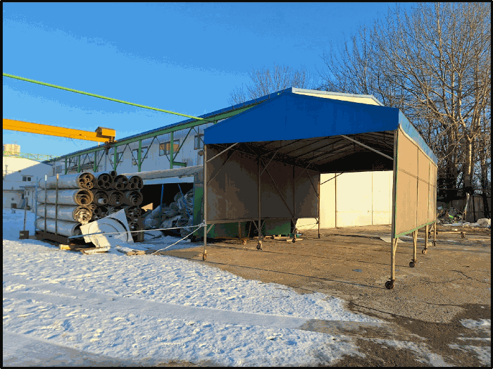 [ 이동가능한 철구조물 ]