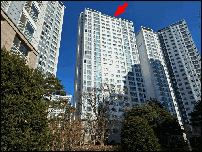 [ 기호(1) 본건전경 - 남서측에서 촬영 ]