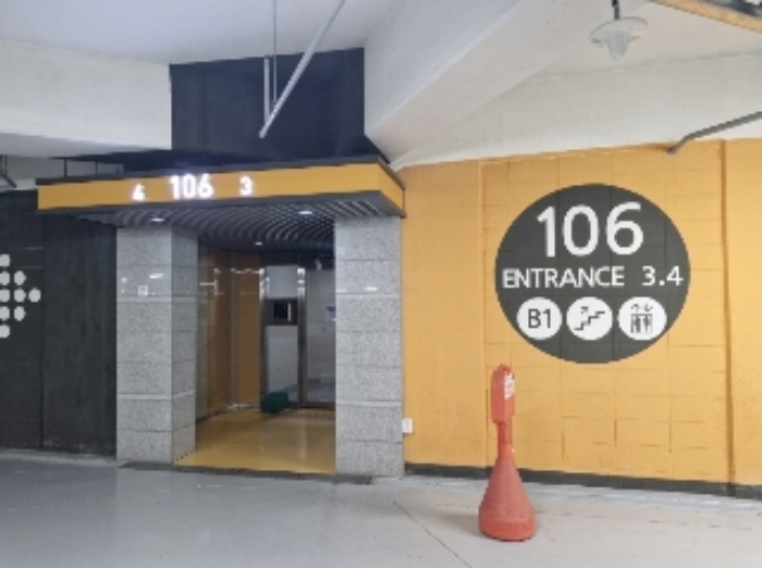 공동출입구 (지하 1층, 3~4호 라인)