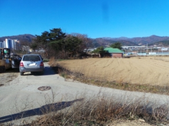 기호 2번 근거리에서 촬영한 것임