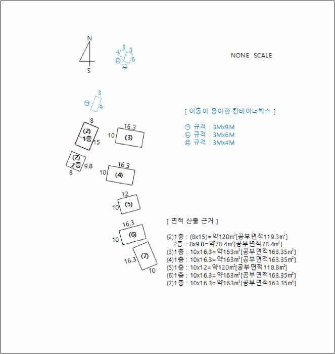 지적 및 건물개황도