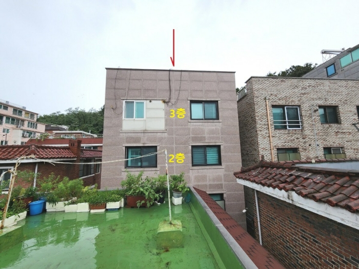 건물 남측 전경