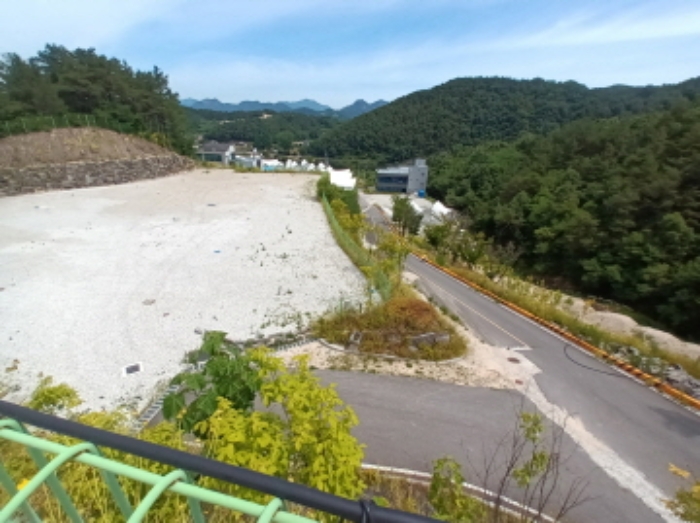 목록70,74번 하단(북쪽부근) 모습