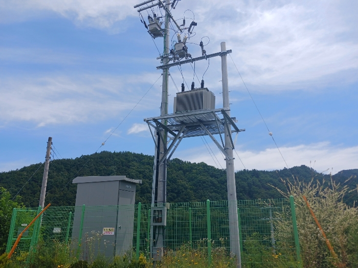 제시외 기계기구 ⓐ(수변전설비) 근경