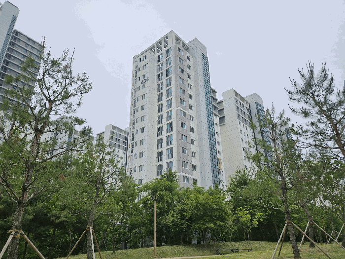 가온마을6단지 606동 전경