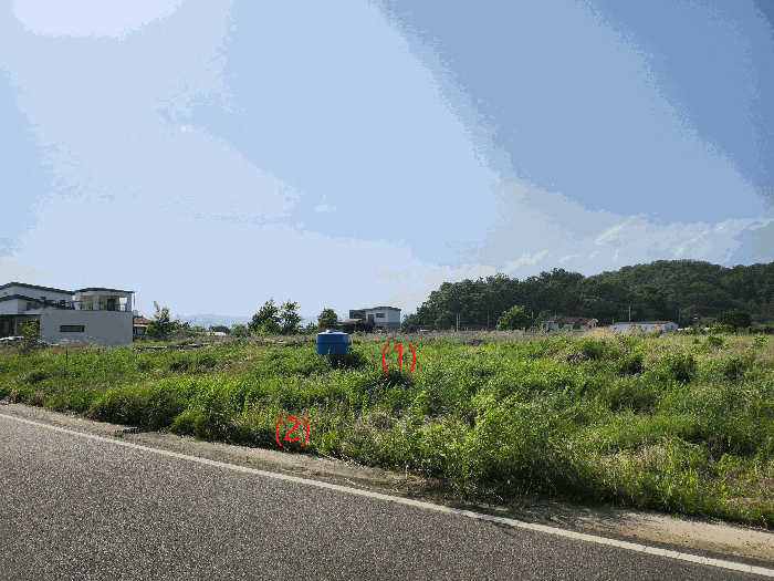 본건 전경
(남동측에서 촬영)