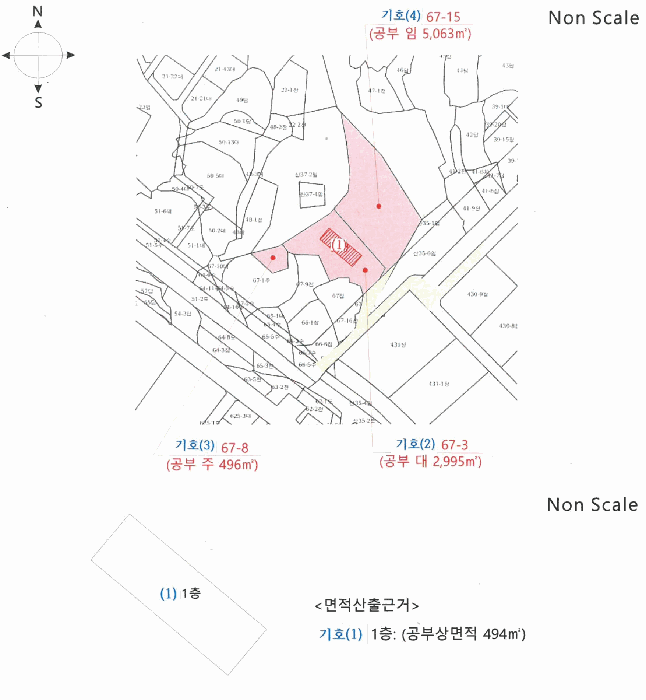지적 및 건물개