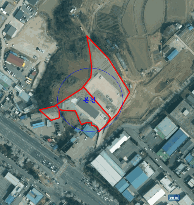 상세위치도(항공