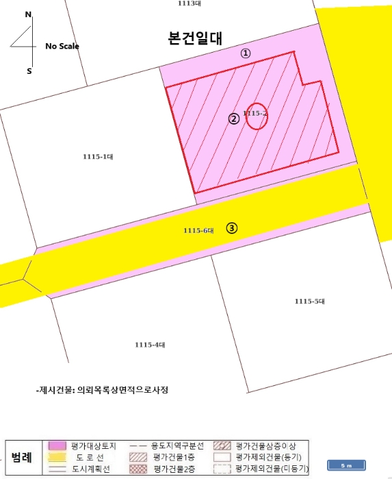 지 적 도 및 건 물 개 황 도