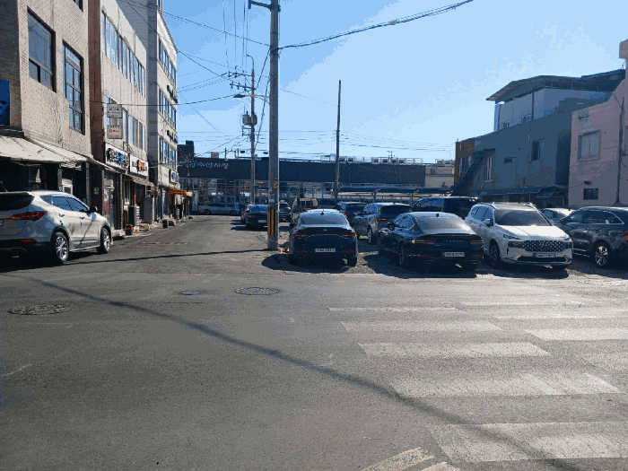 대상물건 전경(삼천포 용궁시장)