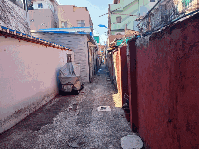 대상물건 후면도로