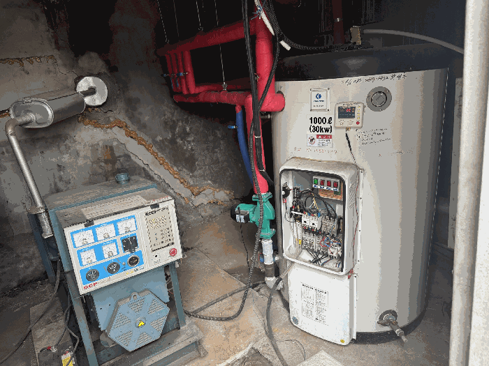 기호 1) 보일러실 및 기계실 내부