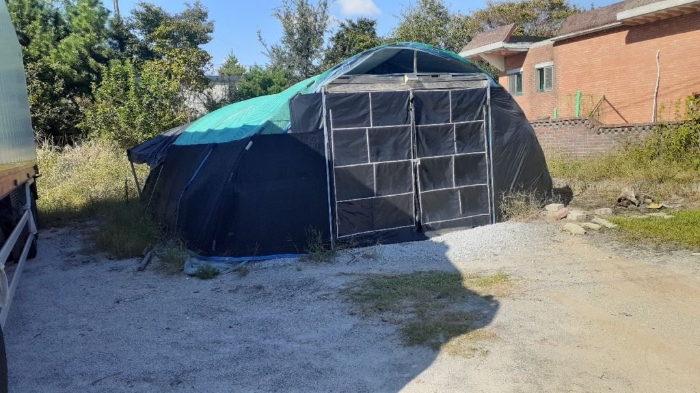 일련번호 12,13)토지상 비닐하우스