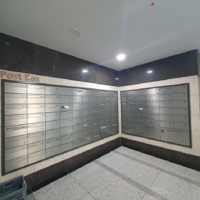 공동우편함 전경 