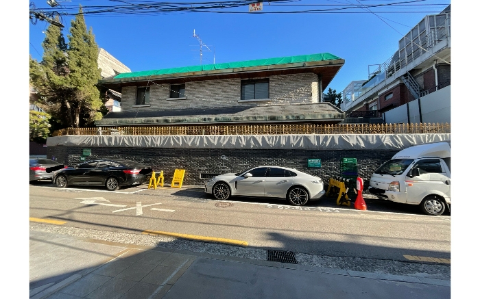 본건 서측에서 촬영