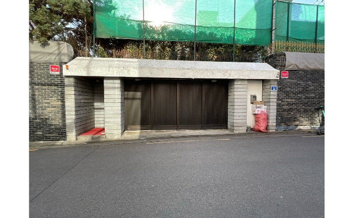 본건 북동측에서 촬영