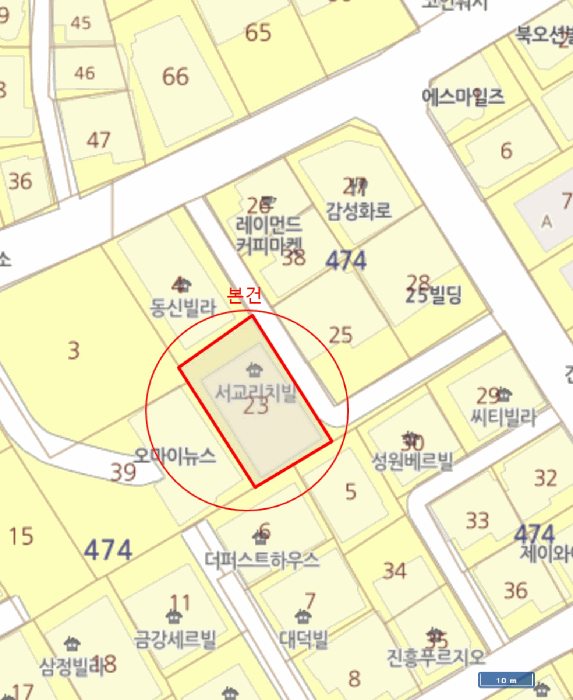 지 번 약 도