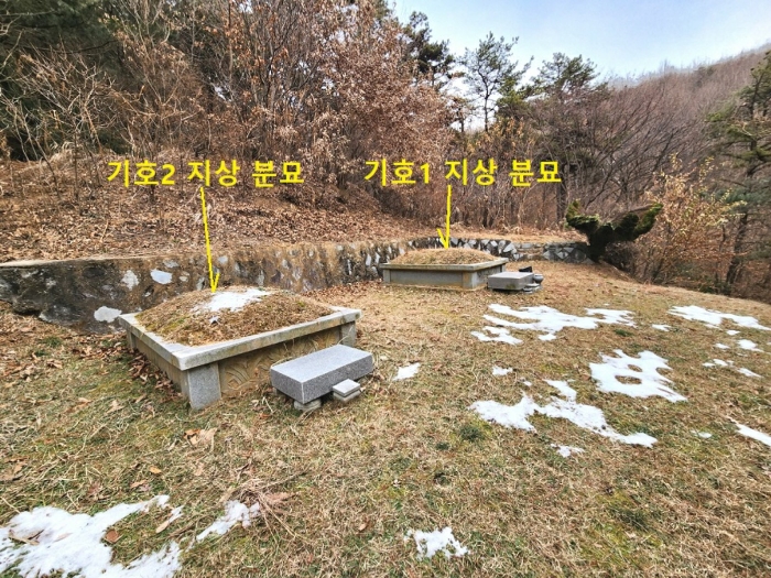기호1,2 지상 분묘