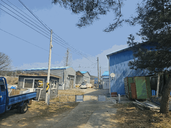 본건 진입도로 전경