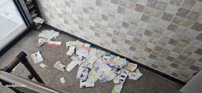 우편함 및 주변