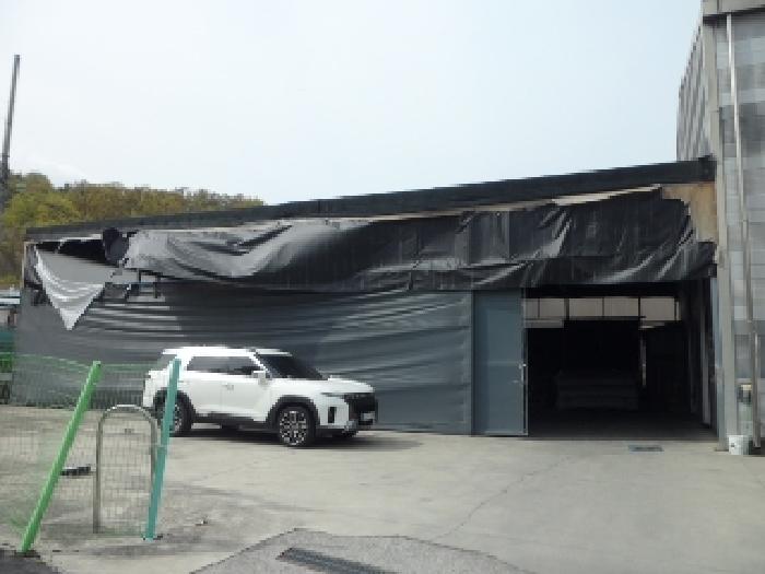 제시외구조물(천막창고)