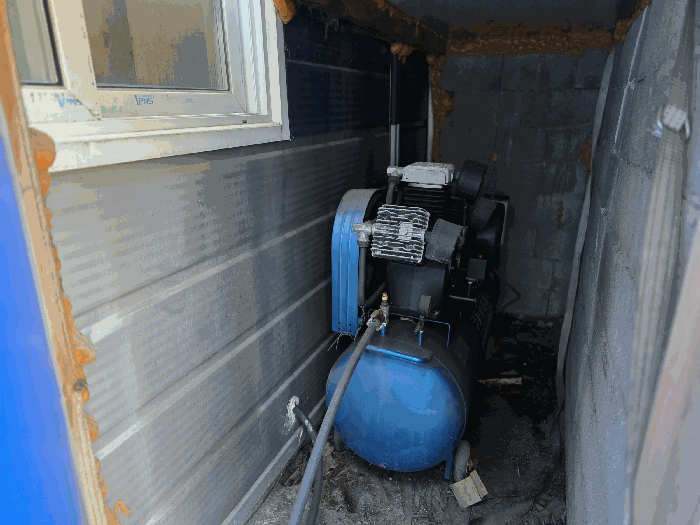 제시외 건물(ㄱ) 내부