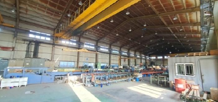 제시 건물중 단층공장내 전경
