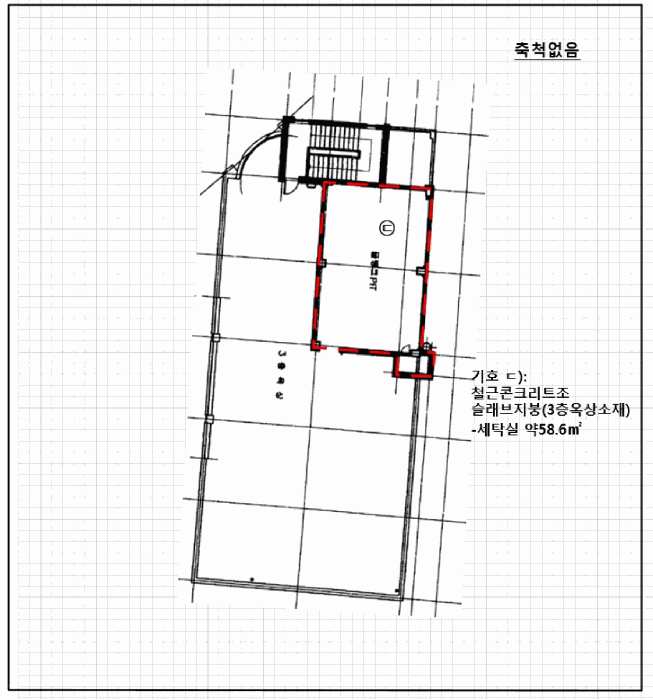 건 물 개 황 도(3층 옥상)