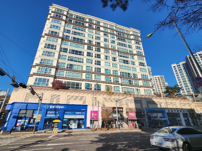 본건 전경(남서측에서 촬영)