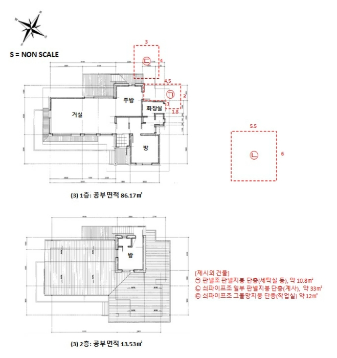건물개황 및 내부구조도