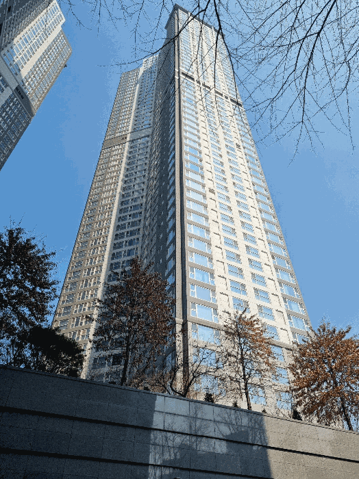 본건 건물 남서측 전경