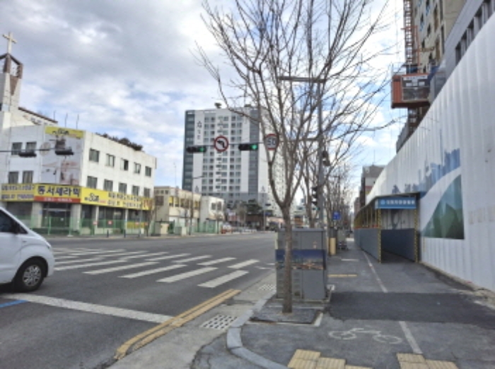 주변 도로 모습4