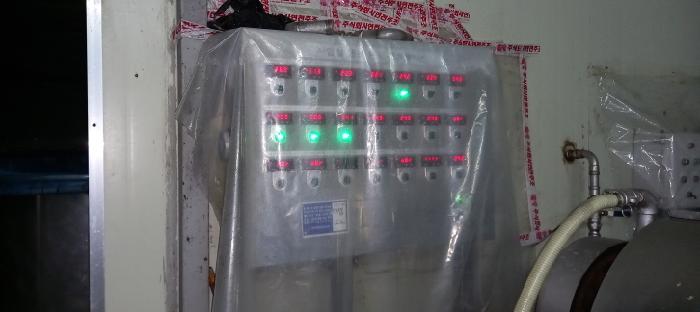 기호3. 전처리 생산라인(혼도 컨트롤 판넬)