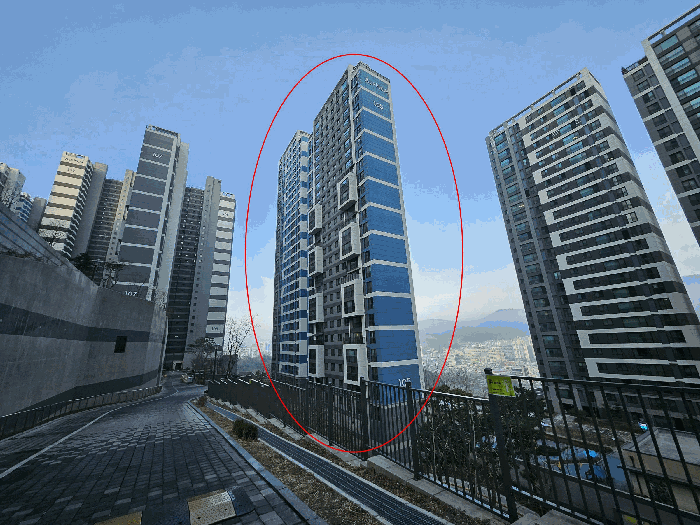 본건 아파트 전경