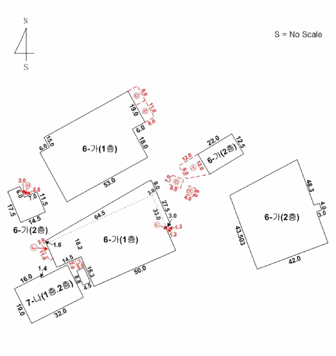 건  물  개  황  도