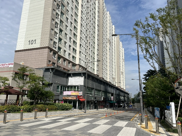 본건 전경(남동측 후면)