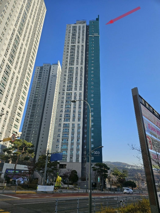 본건동 전경 (본건 남서측 인근에서 촬영)