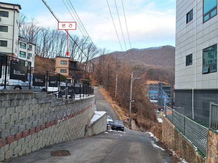 주위 전경 - 남측 인근에서 촬영