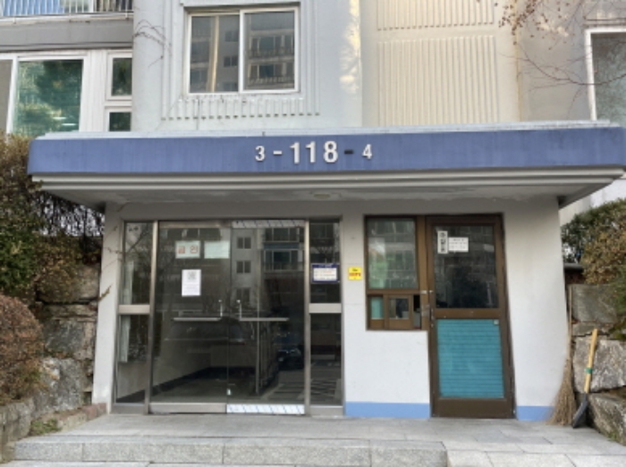118동 공동출입구
