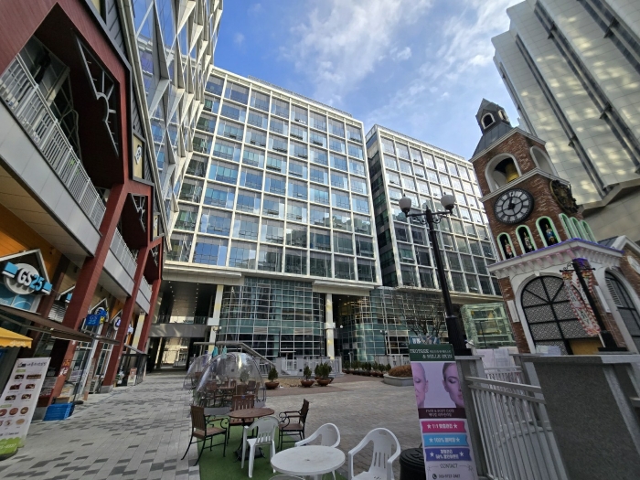 본건 북서측 전경