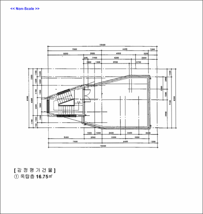 건물개황도 및 내부구조도