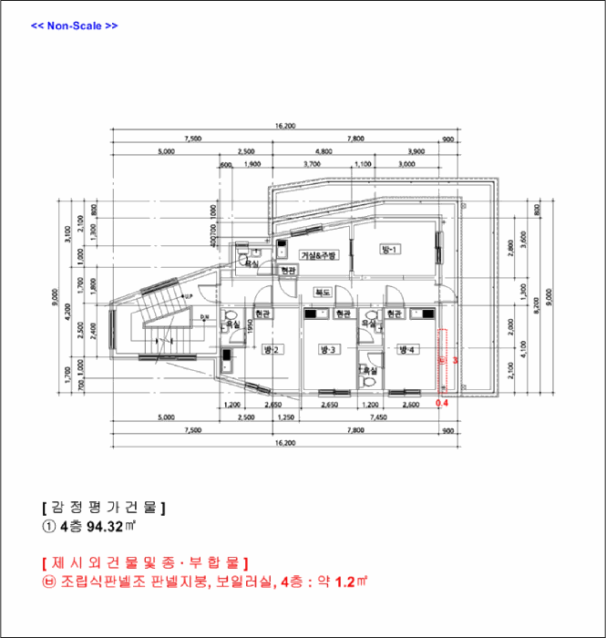 건물개황도 및 내부구조도